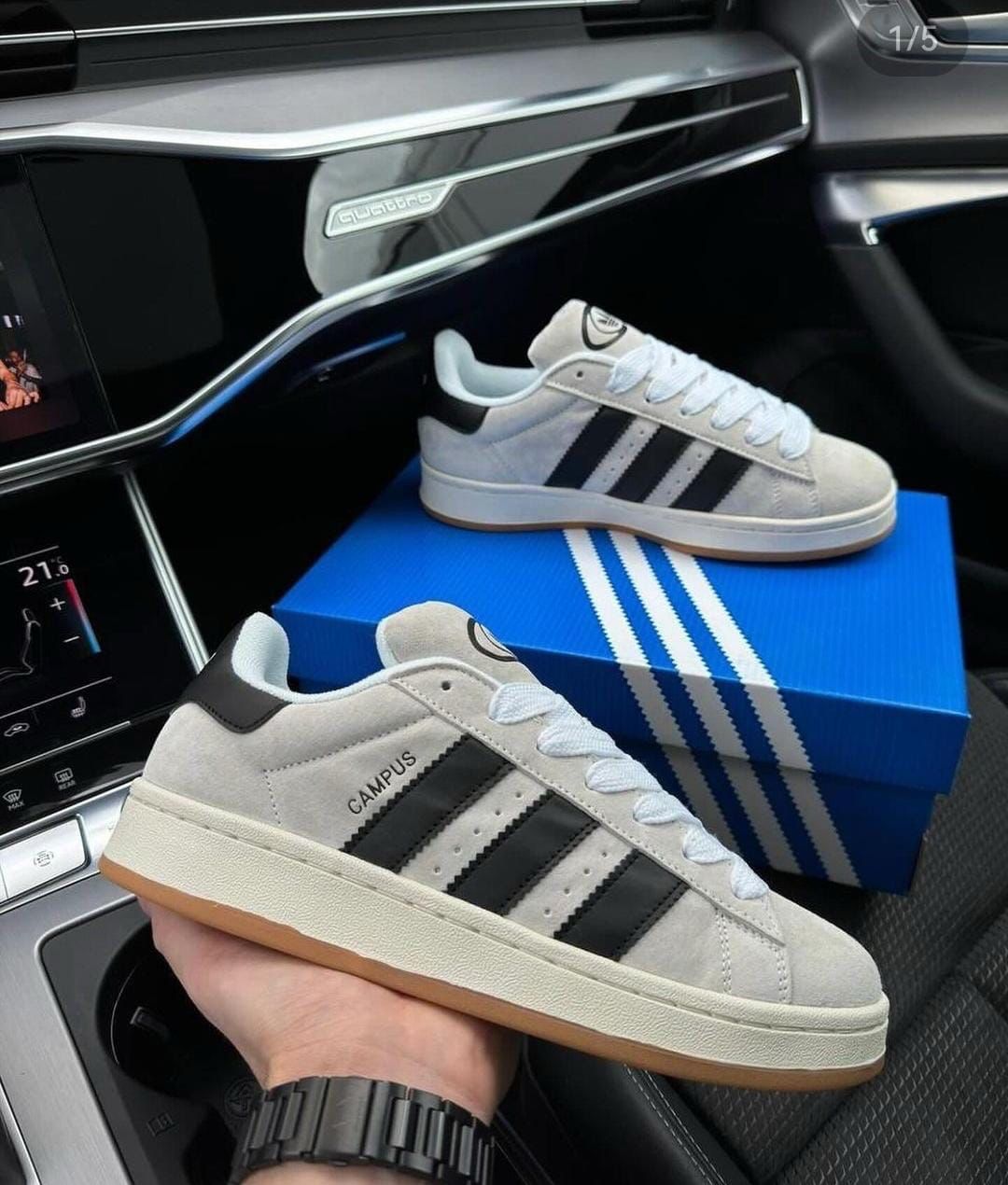 ADIDAS CAMPUS "BLACK/GREY