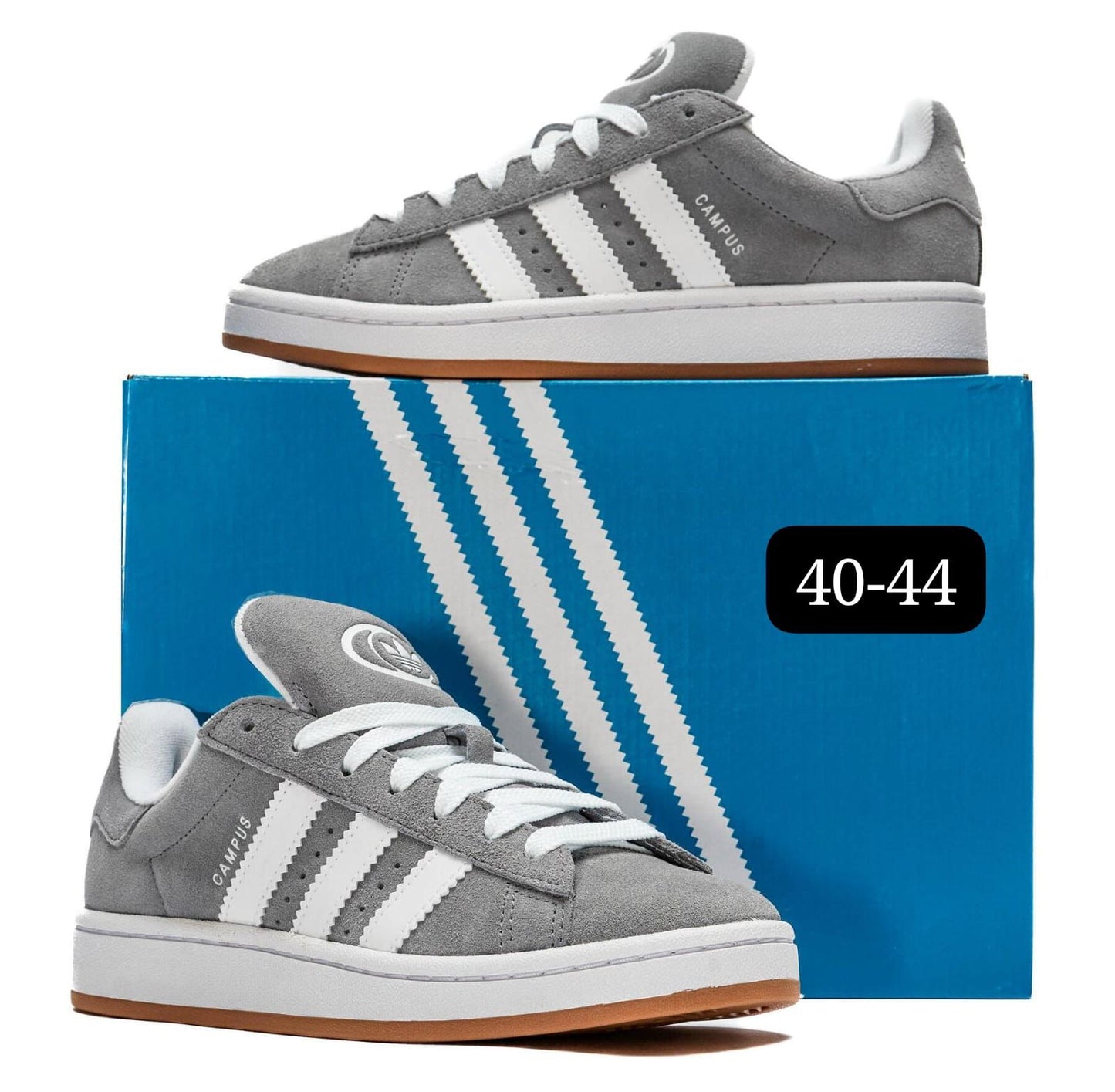 ADIDAS CAMPUS "GREY/WHITE"
