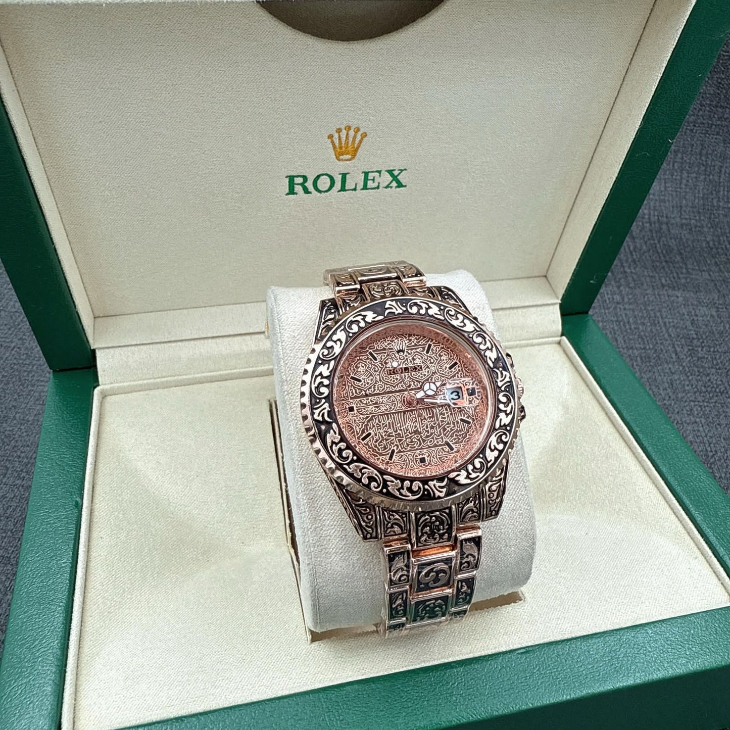 ROLEX "ROSE GOLD/BLACK"